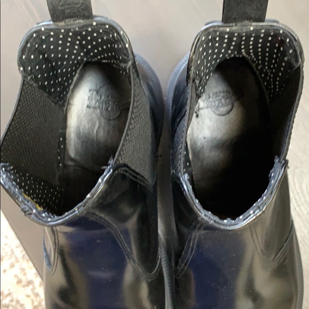 Dr. Martens slip on boots black size 8 worn twice